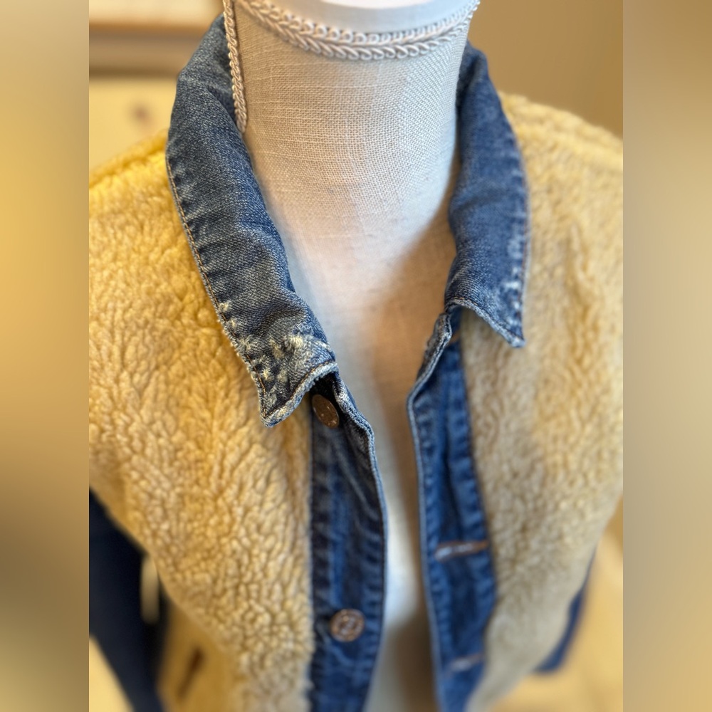 MOTHER Cabin Fever Denim & Sherpa Jacket - Picture 8 of 12